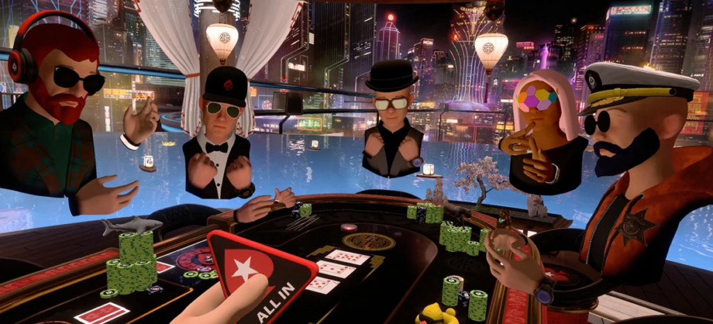poker réalité virtuelle